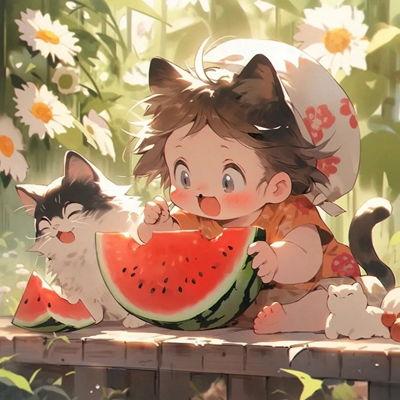 埋头吃瓜卡通头像,揭秘埋头吃瓜卡通头像的趣味魅力