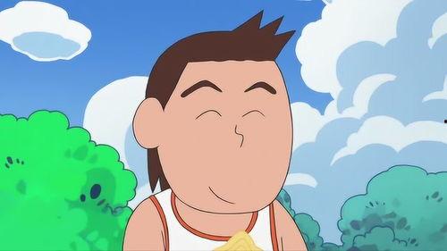 小新吃瓜壁纸绿色高清